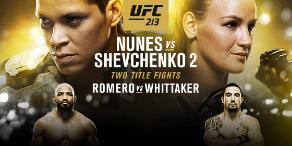 UFC 213: Nunes vs Shevchenko 2 - Watch List