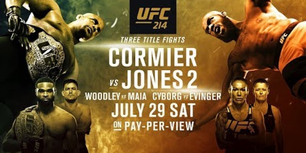 UFC 214: Three Title Fights