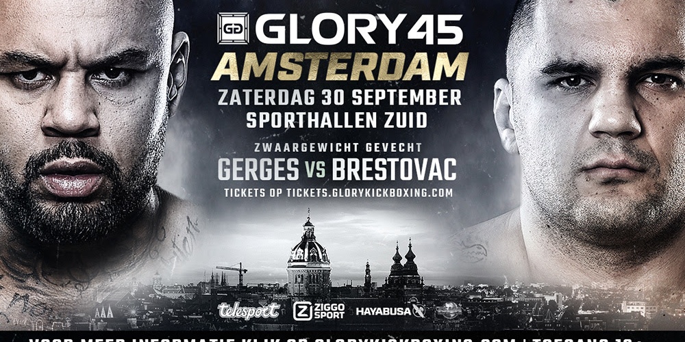 Zwaargewichten Hesdy Gerges en Mladen Brestovac headliner GLORY 45 SuperFight Series