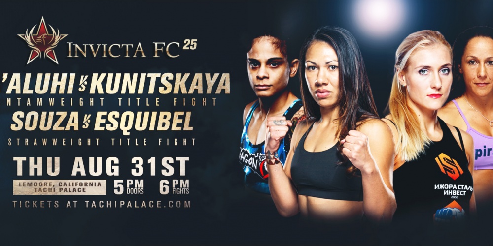 Invicta FC 25: Pa'aluhi vs. Kunitskaya