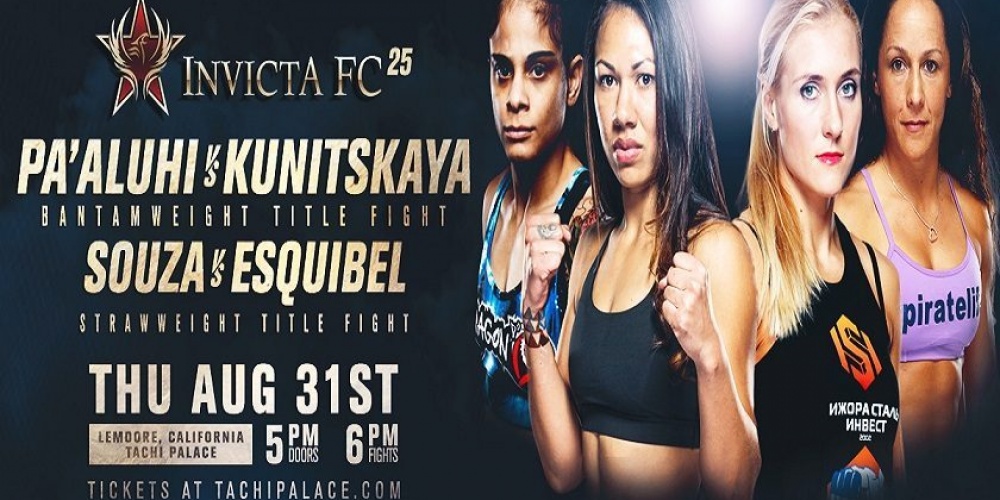 Invicta FC 25: Pa'aluhi vs. Kunitskaya