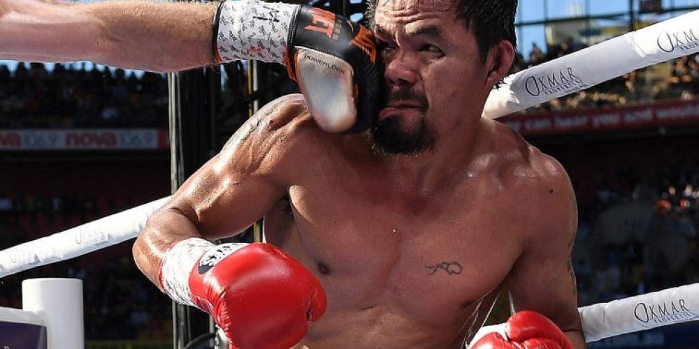 Pacquiao zet streep door revancheduel