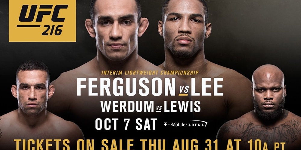 UFC 216: Ferguson vs Lee - Someone's Lights Will Go Out