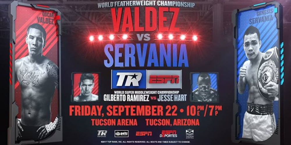 Uitslagen | ESPN Boxing: Valdez vs. Servania