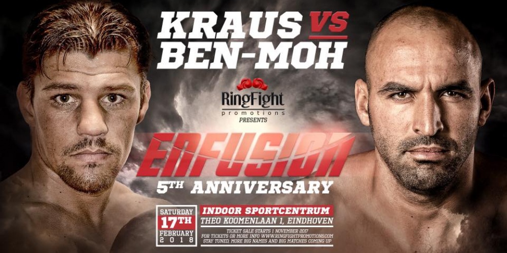 RingFight Promotions presents Enfusion Live 2018: Kraus vs Ben Mo