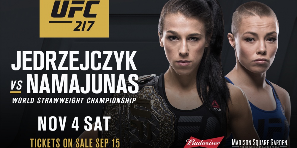 UFC 217: Jedrzejczyk vs Namajunas - Mayhem