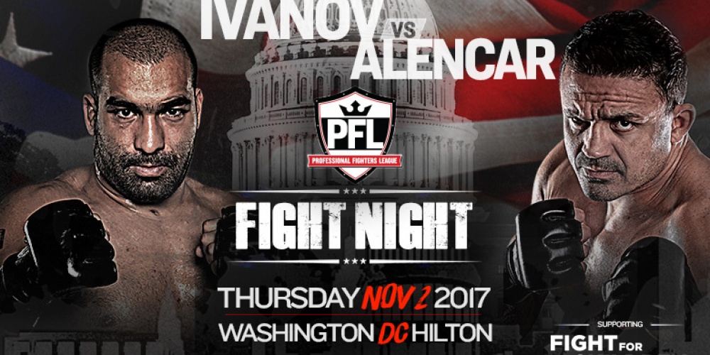 Uitslagen | Professional Fighters League: Ivanov vs. Alencar