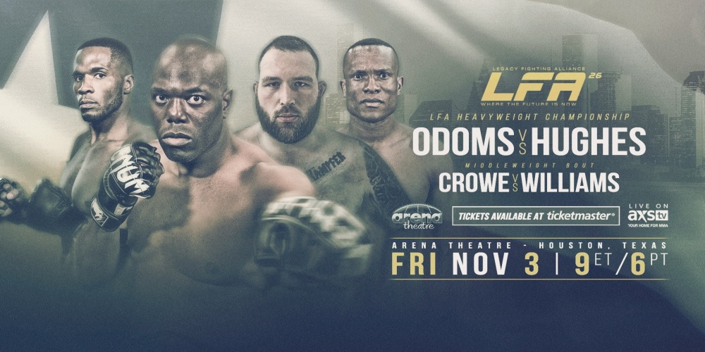 Uitslagen | LFA 26: Odoms vs. Hughes