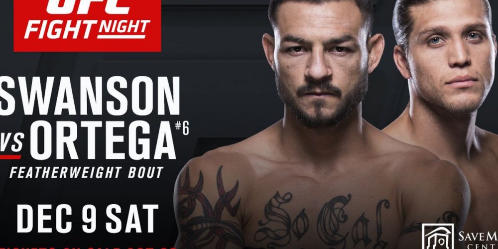 UFC Fight Night 123: Swanson vs. Ortega