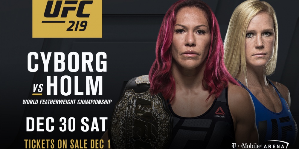 UFC 219: Cyborg vs Holm