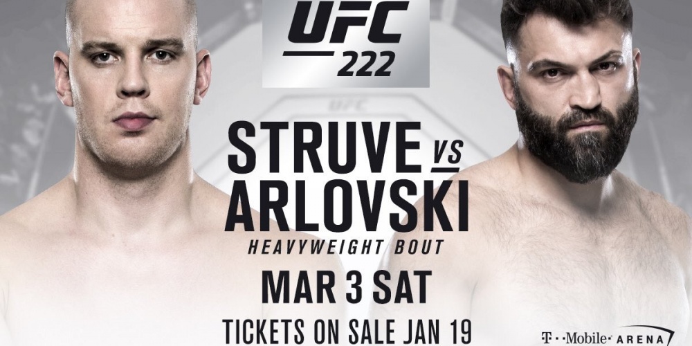 UFC 222: Stefan Struve vs Andrei Arlovski