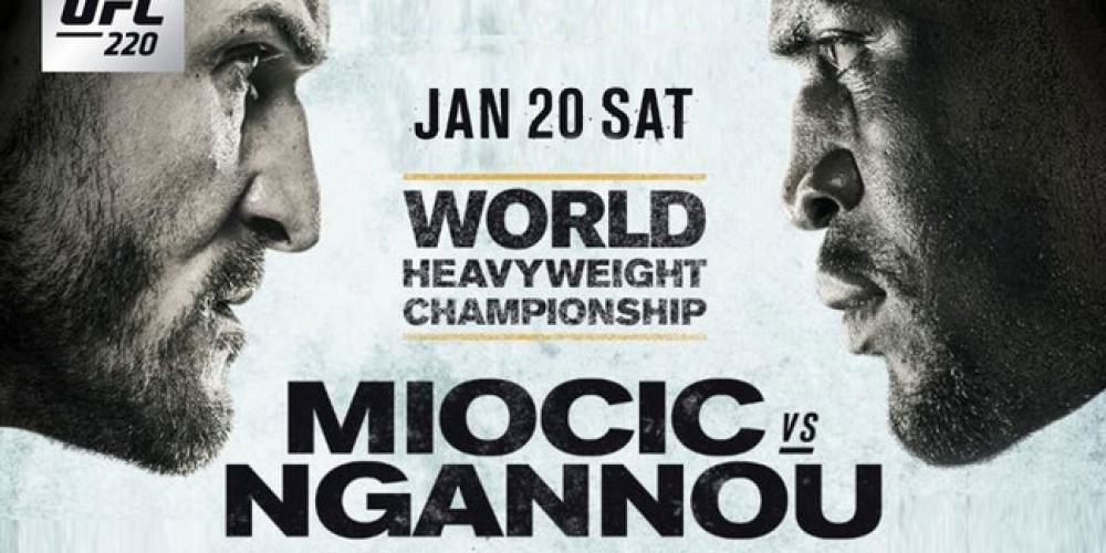 UFC 220: NGANNOU vs MIOCIC