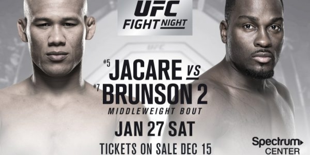 UFC on FOX 27: Jacare vs. Brunson 2