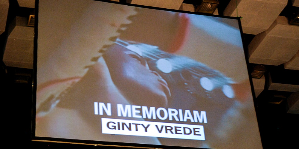 TRIBUTE TO GINTY VREDE