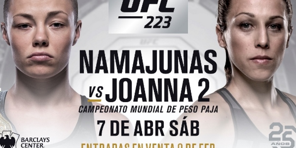 UFC 223: Rose Namajunas vs. Joanna Jedrzejczyk 2