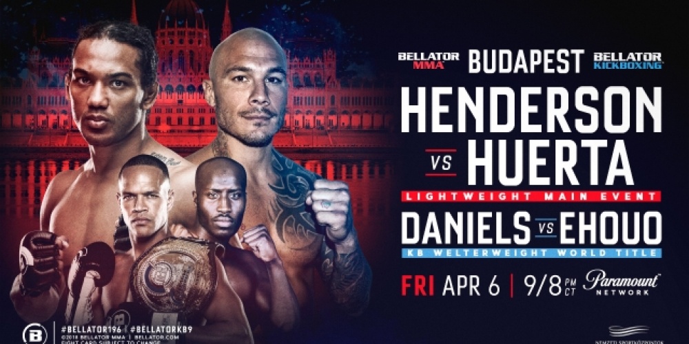 Bellator 196: Benson Henderson vs. Roger Huerta | Friday, April 6th on Paramount Network