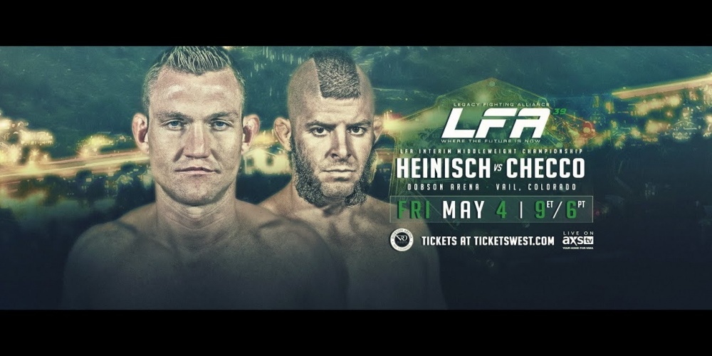 Uitslagen | LFA 39: Heinisch vs. Checco