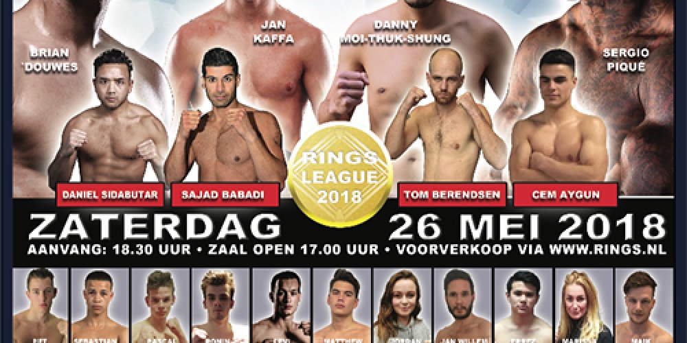 RINGS 26 MEI: CLASH TUSSEN SERGIO PIQUE EN BRIAN DOUWES