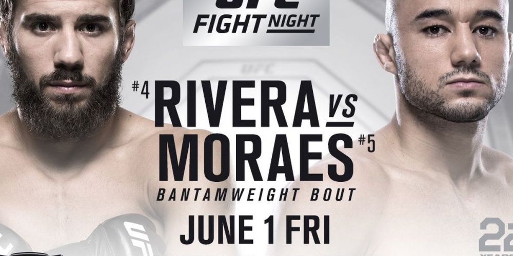 Uitslagen | UFC Fight Night 131: Rivera vs. Moraes