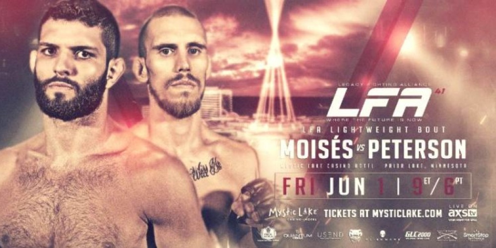 Uitslagen | LFA 41: Moises vs. Peterson