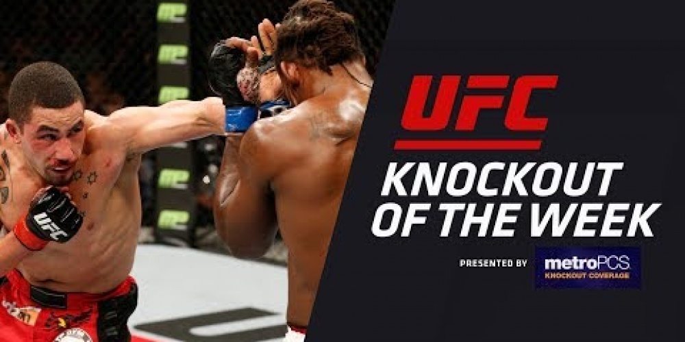 KO of the Week: Robert Whittaker vs Clint Hester