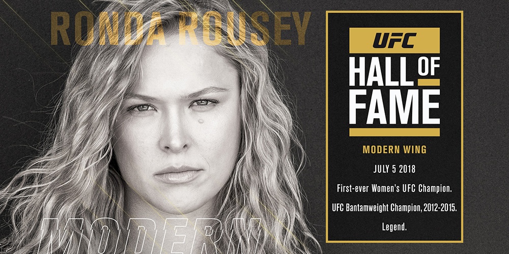 UFC Hall of Fame: Ronda Rousey