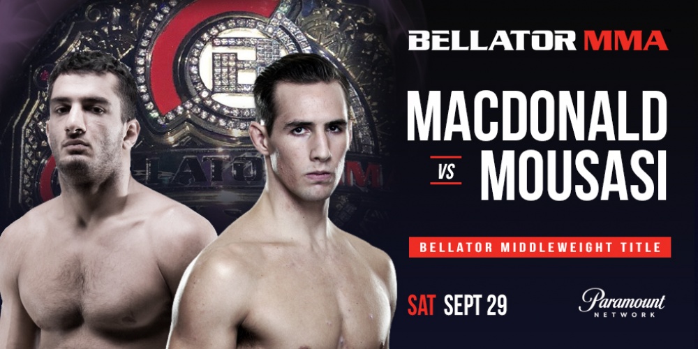 Eerste staredown Gegard Mousasi vs Rory MacDonald