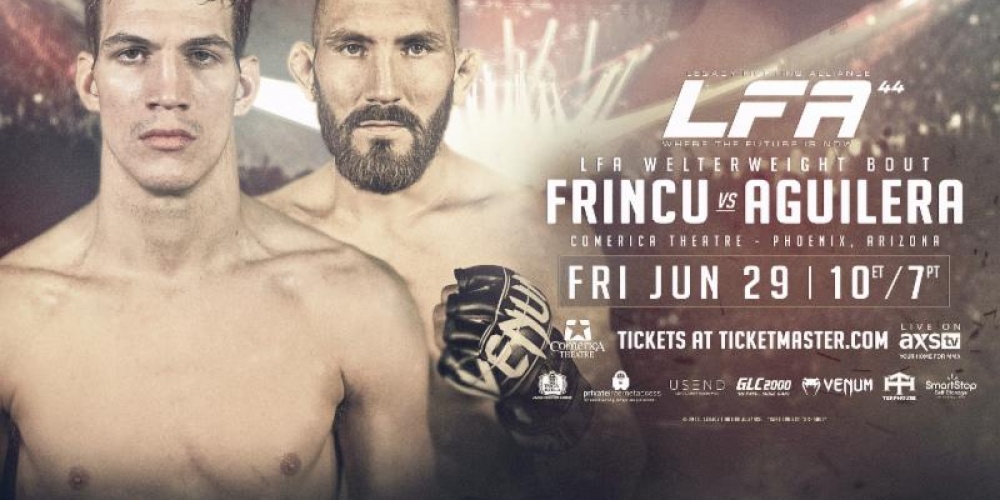 Uitslagen | LFA 44: Frincu vs. Aguilera