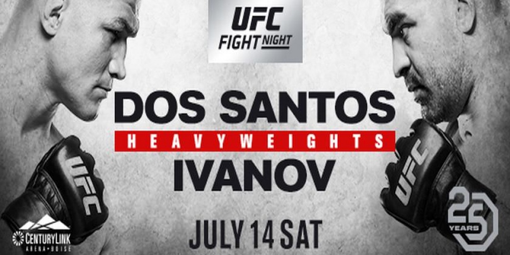 Uitslagen | UFC Fight Night 133: Dos Santos vs. Ivanov