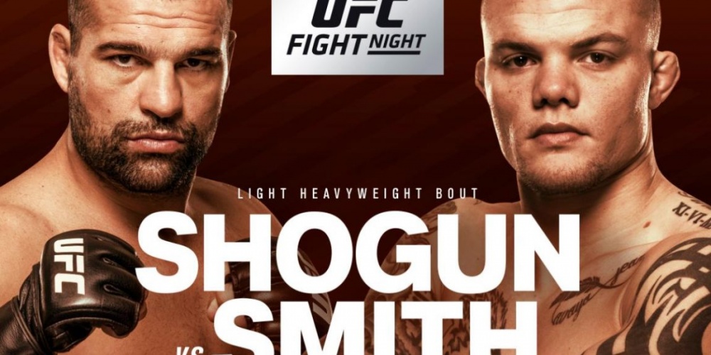 Uitslagen | UFC Fight Night 134: Shogun vs. Smith