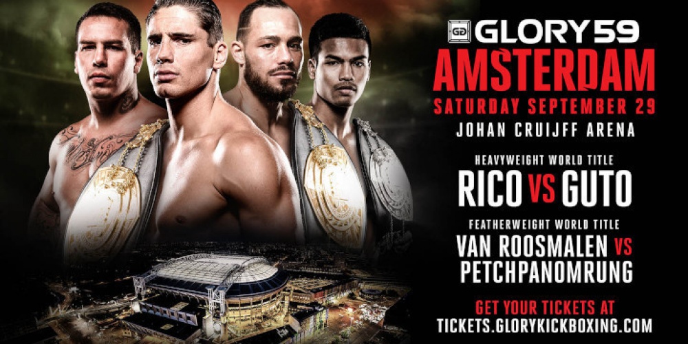 Volledige programma GLORY 59 bekend!