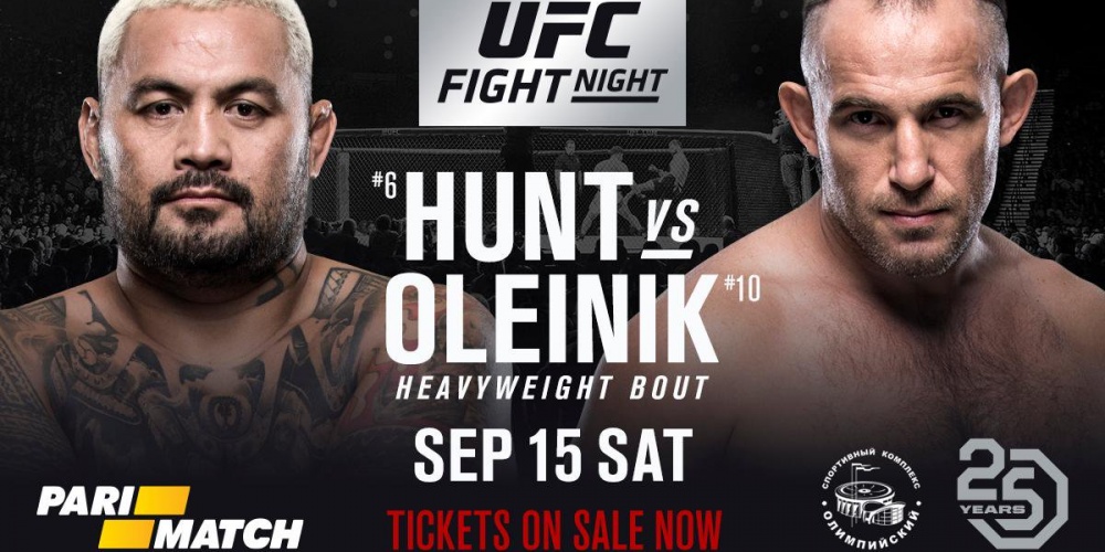 UFC Moscow weigh-in video en resultaten