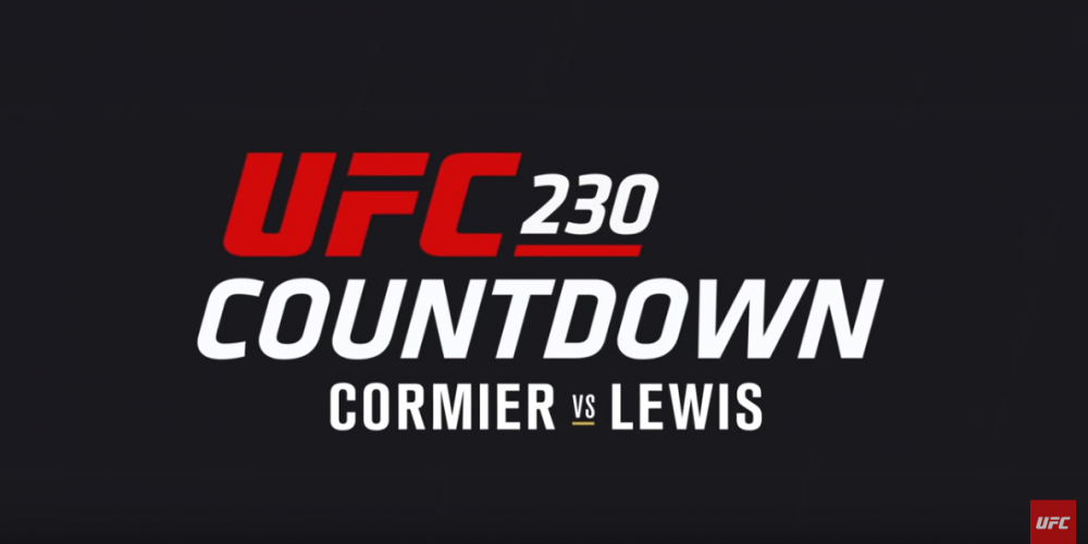 UFC 230 Countdown