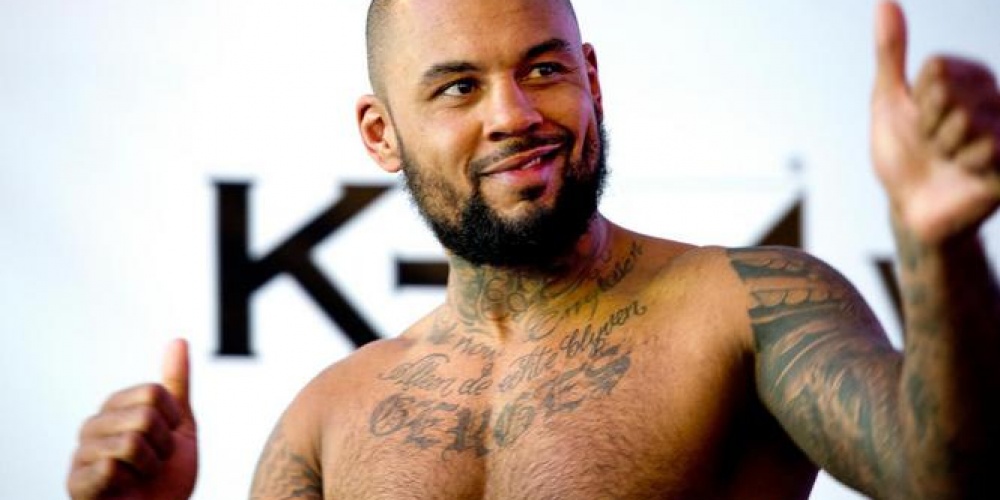 Hesdy Gerges vs. Domingo Barros tijdens Bellator Genua