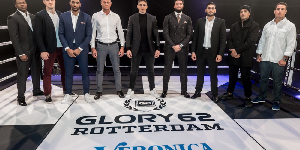 Uitslag loting 8-mans zwaargewichttoernooi GLORY 62