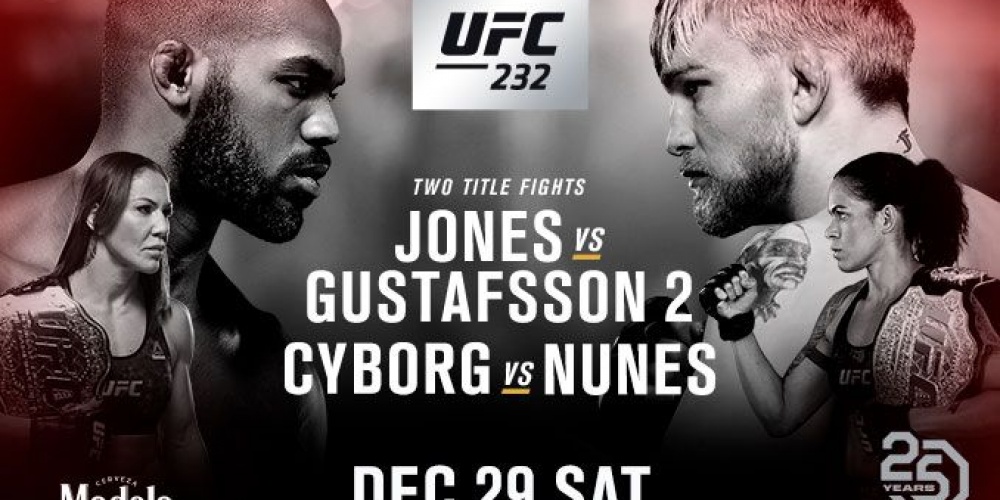 UFC 232 Free Fight: Jon Jones vs Alexander Gustafsson 1