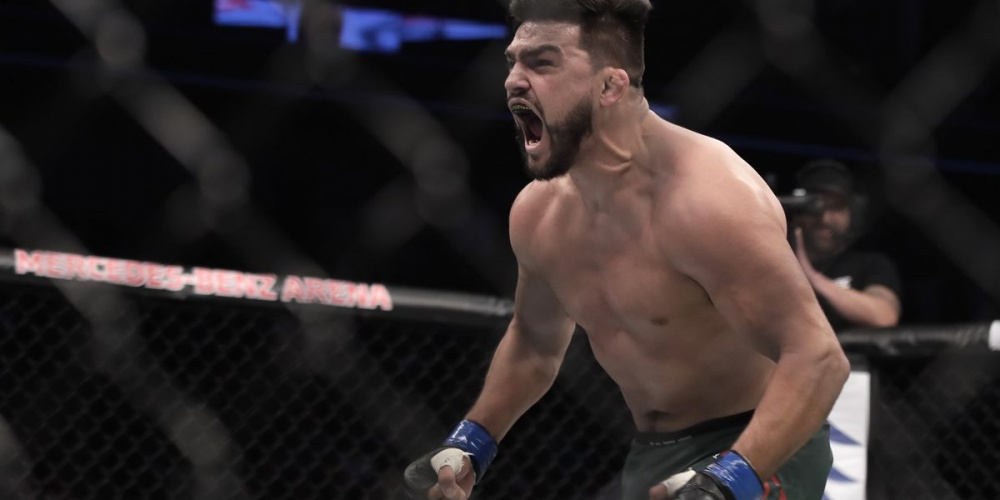 Kelvin Gastelum vs. Israel Adesanya voor de interim titel op UFC 236