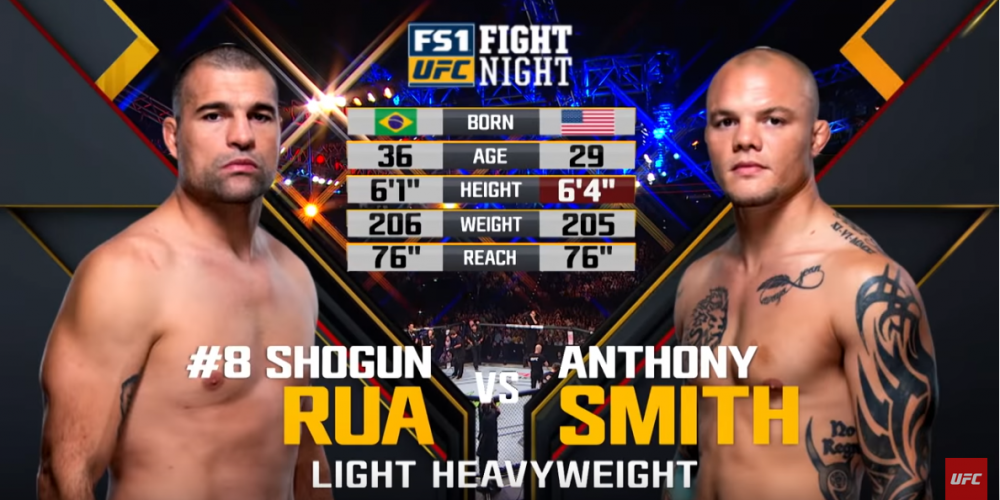 UFC 235 Free Fight: Anthony Smith vs Shogun Rua