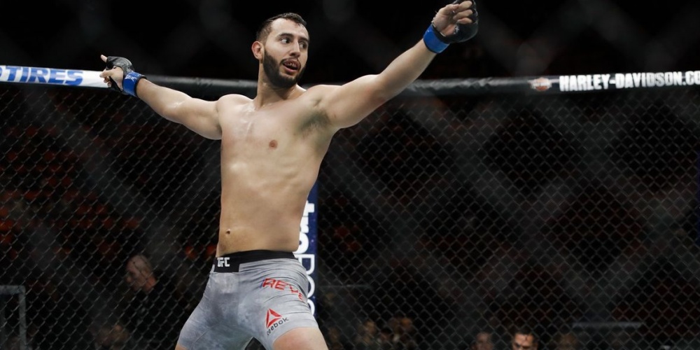 Dominick Reyes aast op top vijf ranking via Volkan Oezdemir