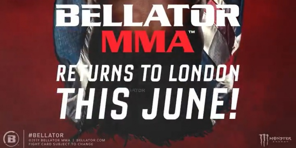 Bellator MMA zal in juni terugkeren naar London