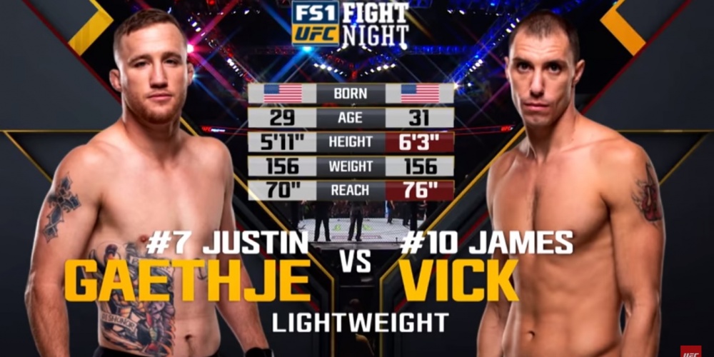 UFC Philadelphia Free Fight: Justin Gaethje vs James Vick