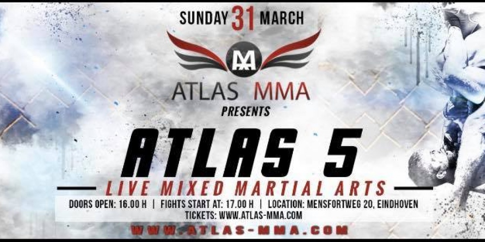 Atlas MMA komt dit weekend met hun 5de editie