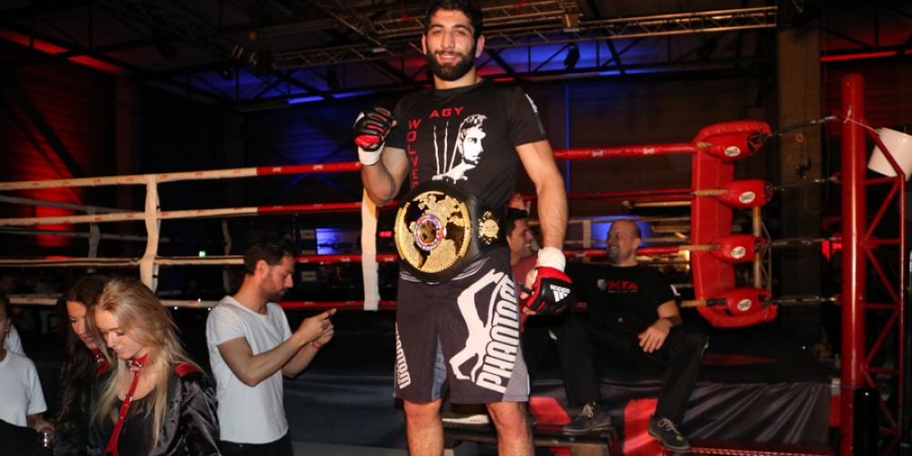 Agy Sardari claimt de Atlas MMA lightweight titel