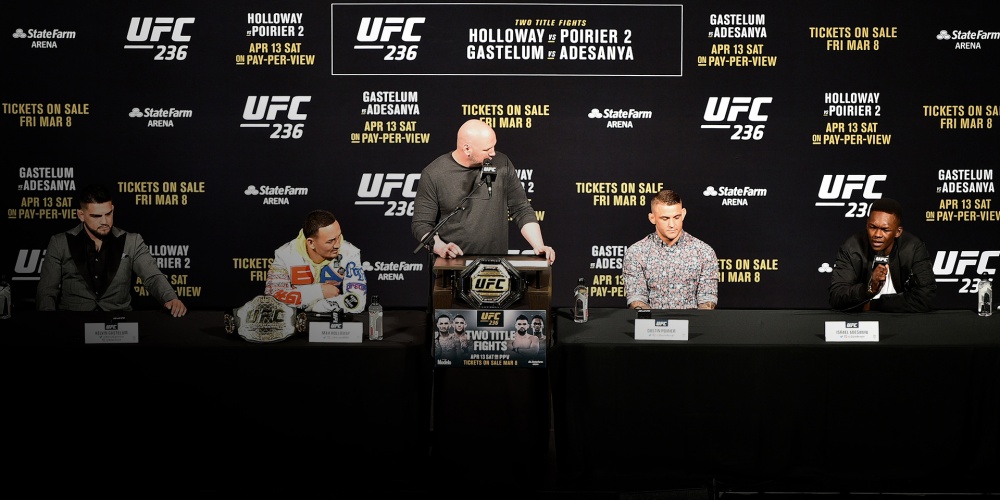 UFC houdt vrijdag grote seizoensgebonden persconferentie