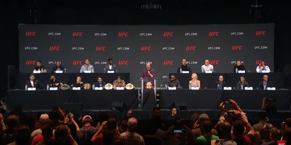 Quotes van de UFC Seasonal Press Conference