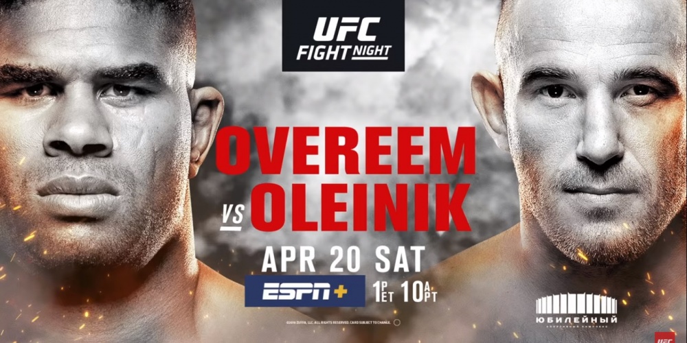 UFC Fight Night 149: Overeem vs. Oleinik