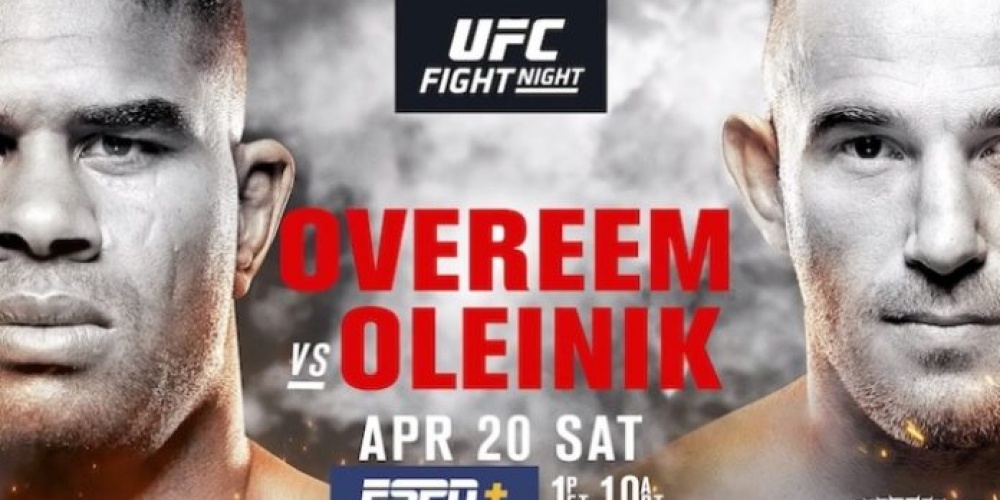 UFC ST. PETERSBURG: KIJK HIER ALLE GEVECHTEN TERUG