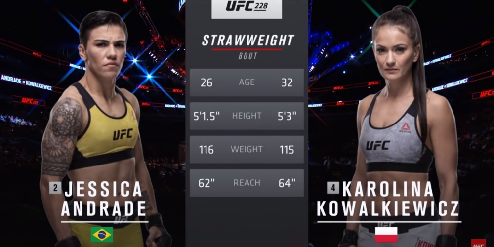 UFC 237 Free Fight: Jessica Andrade vs Karolina Kowalkiewicz