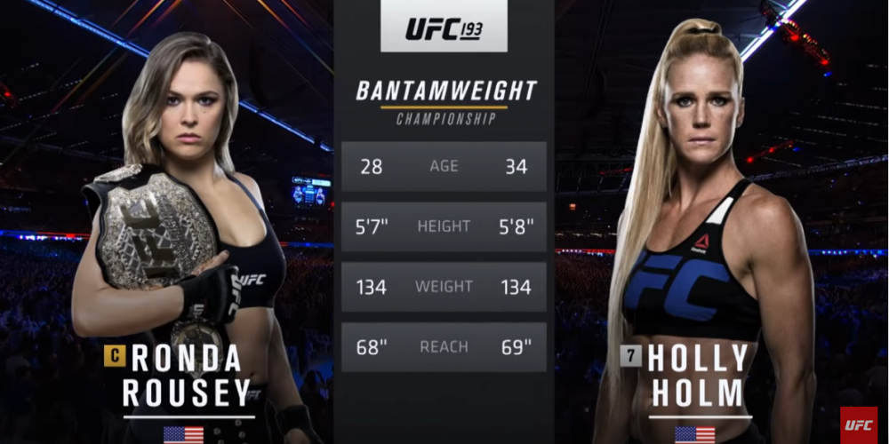 UFC 239 Free Fight: Holly Holm vs Ronda Rousey