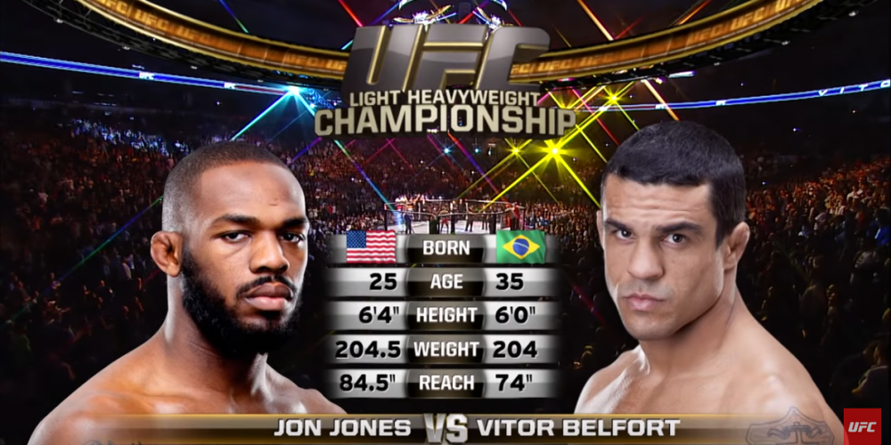 UFC 239 Free Fight: Jon Jones vs Vitor Belfort